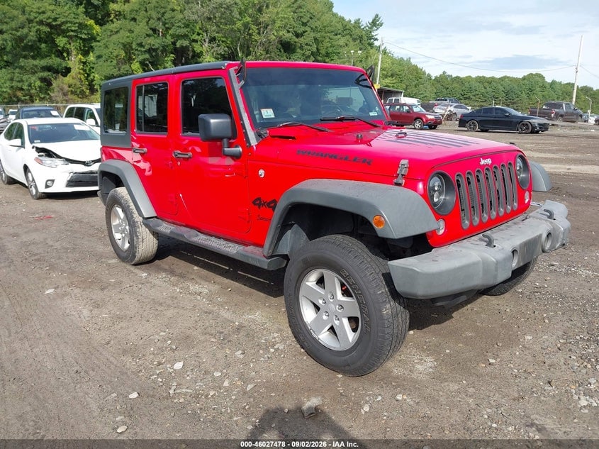 2014 JEEP WRANGLER UNLIMITED SPORT | 1C4HJWDG6EL320827 | UPCARS