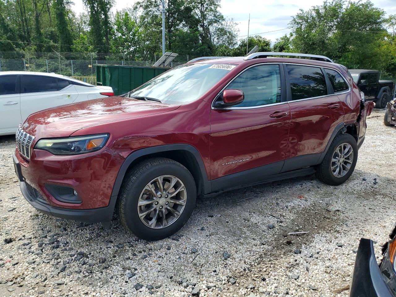 2021 JEEP CHEROKEE LATITUDE LUX | 1C4PJMMX2MD115448 | UPCARS
