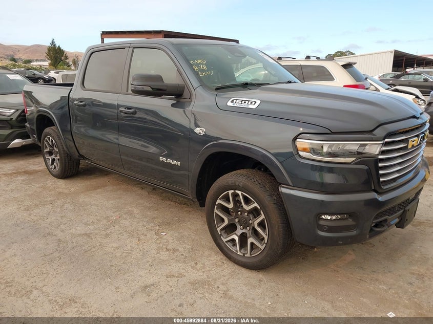 2026 RAM 1500 LARAMIE  4X4 5'7 BOX | 1C6SRFJT8TN312821 | UPCARS