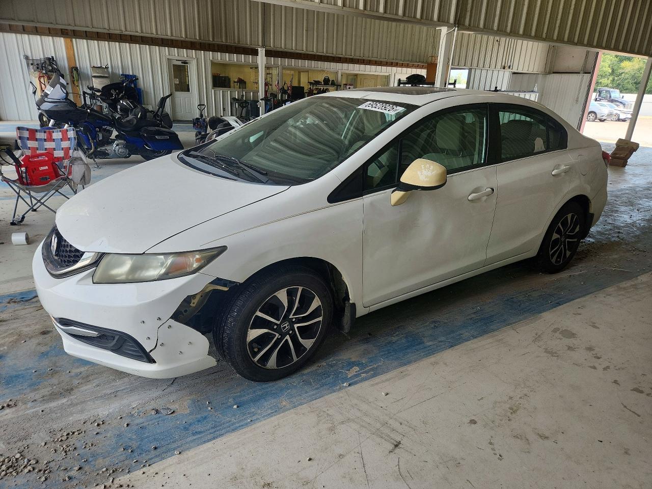 2013 HONDA CIVIC EX | 19XFB2F83DE037439 | UPCARS