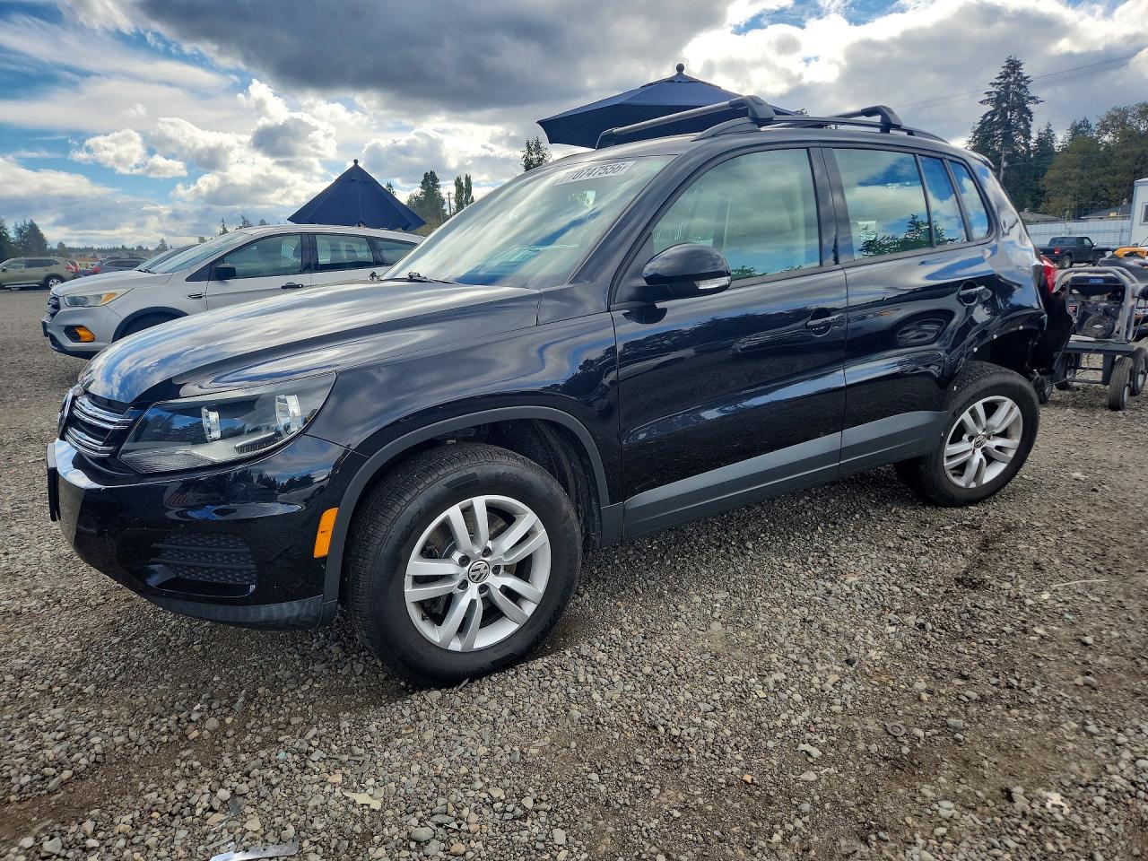 2016 VOLKSWAGEN TIGUAN S | WVGBV7AX8GW594242 | UPCARS