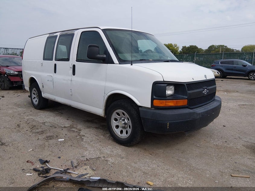 2011 CHEVROLET EXPRESS 1500 WORK VAN | 1GCSGAFXXB1141850 | UPCARS