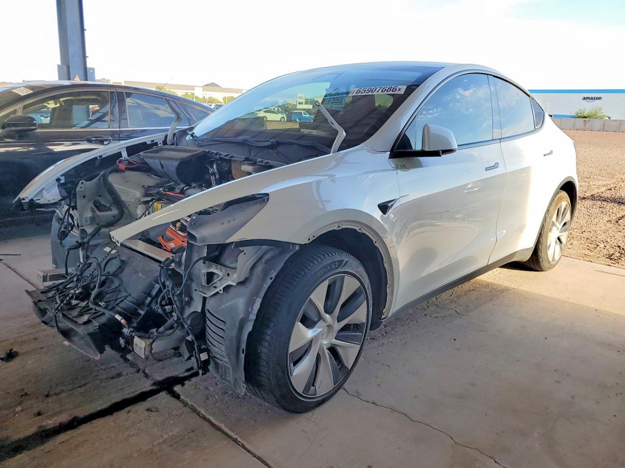 2020 TESLA MODEL Y | 5YJYGDEE0LF010317 | UPCARS