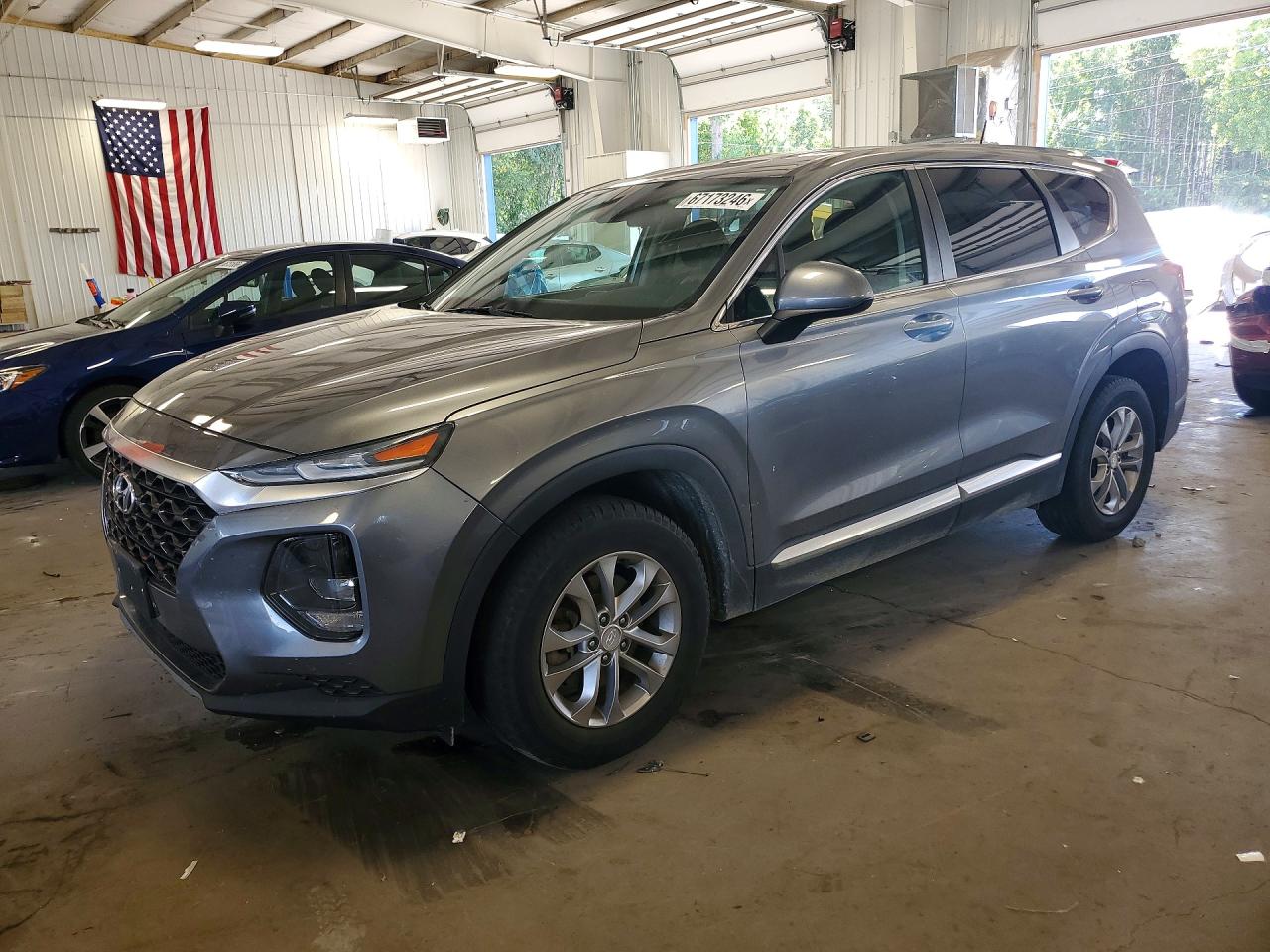 2019 HYUNDAI SANTA FE SE | 5NMS2CAD6KH027082 | UPCARS