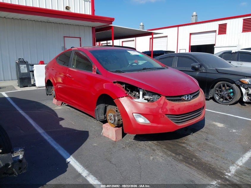 2013 HYUNDAI ELANTRA LIMITED | KMHDH4AE4DU980290 | UPCARS