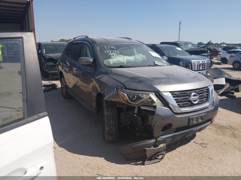 2019 NISSAN PATHFINDER SV | 5N1DR2MN7KC630717 | UPCARS