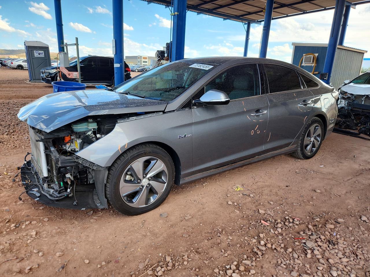 2017 HYUNDAI SONATA LIMITED | KMHE34L38HA063567 | UPCARS