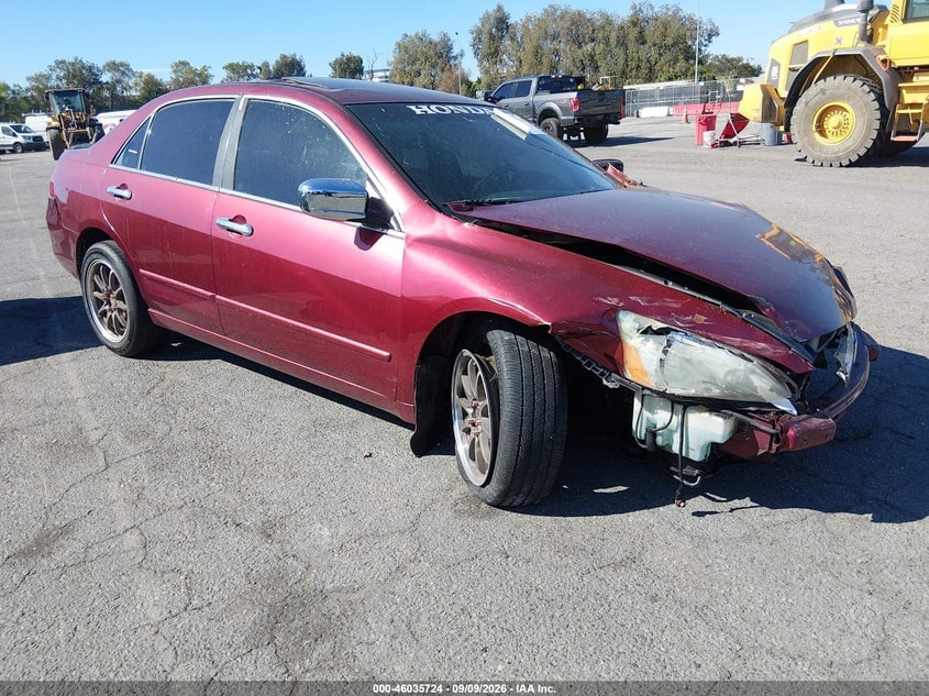 2006 HONDA ACCORD 2.4 EX | 1HGCM56756A000809 | UPCARS