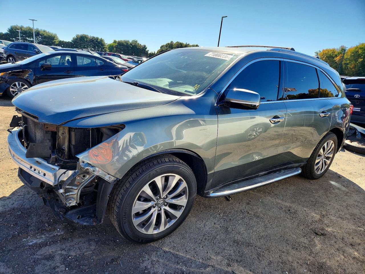 2014 ACURA MDX TECHNOLOGY | 5FRYD4H46EB003188 | UPCARS