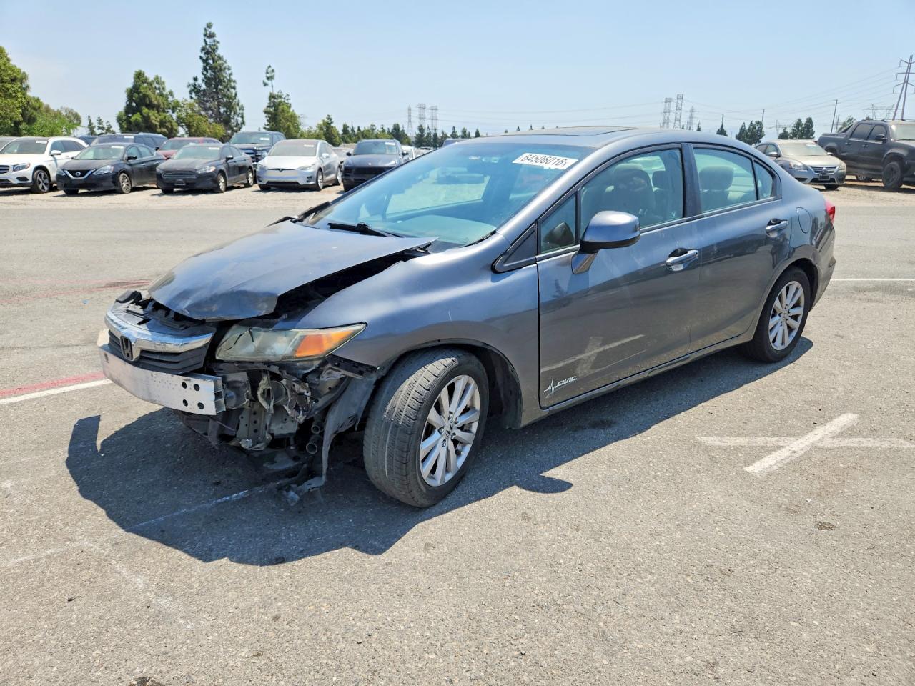 2012 HONDA CIVIC EX | 19XFB2F89CE091892 | UPCARS