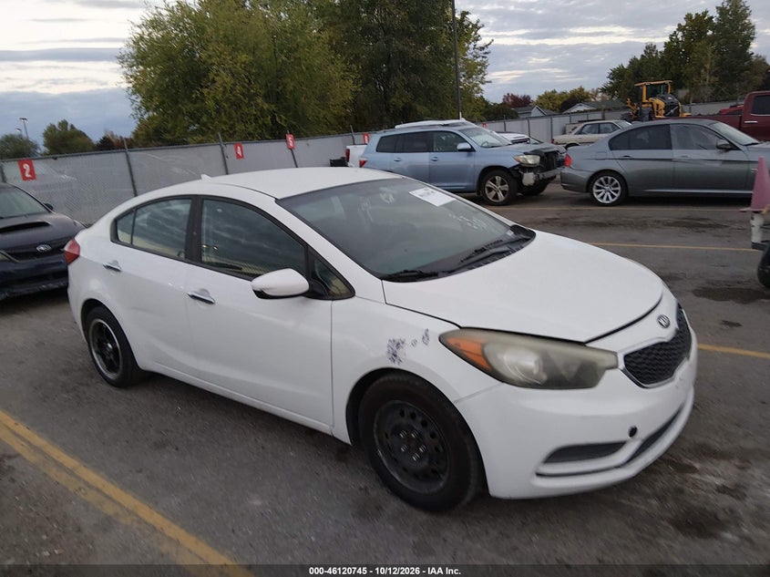 2016 KIA FORTE LX | KNAFK4A64G5575209 | UPCARS
