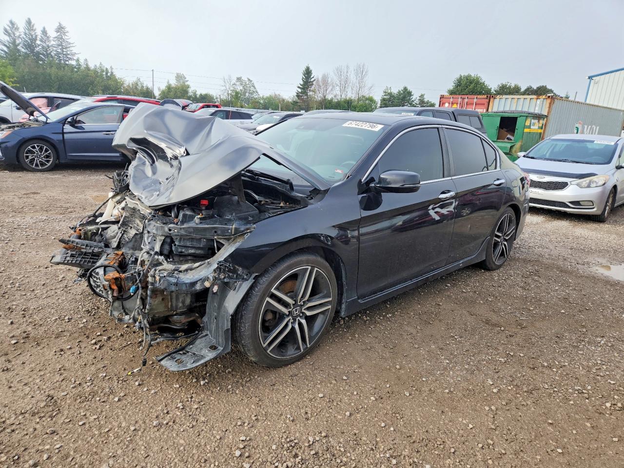 2017 HONDA ACCORD SPORT | 1HGCR2F69HA807571 | UPCARS