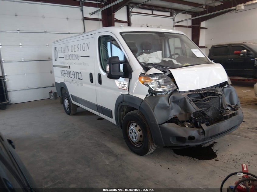 2017 RAM PROMASTER 1500 LOW ROOF 136 WB | 3C6TRVAG5HE515923 | UPCARS