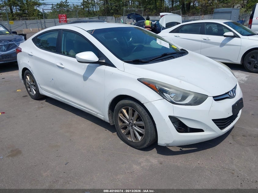2016 HYUNDAI ELANTRA SE | 5NPDH4AE0GH683410 | UPCARS
