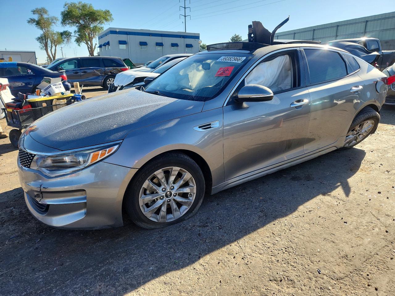 2018 KIA OPTIMA EX | 5XXGU4L30JG199938 | UPCARS