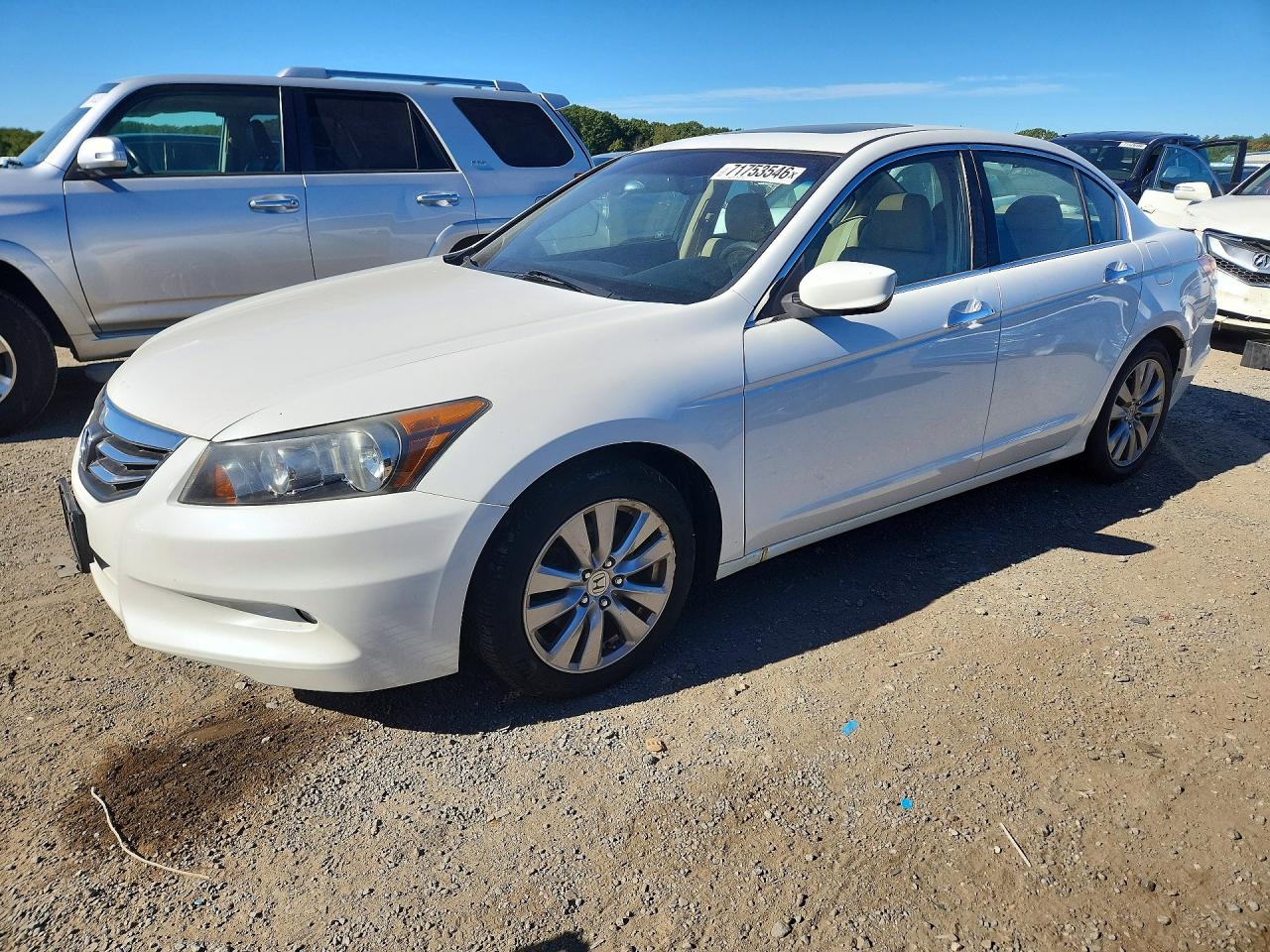 2012 HONDA ACCORD EXL | 1HGCP3F88CA008855 | UPCARS