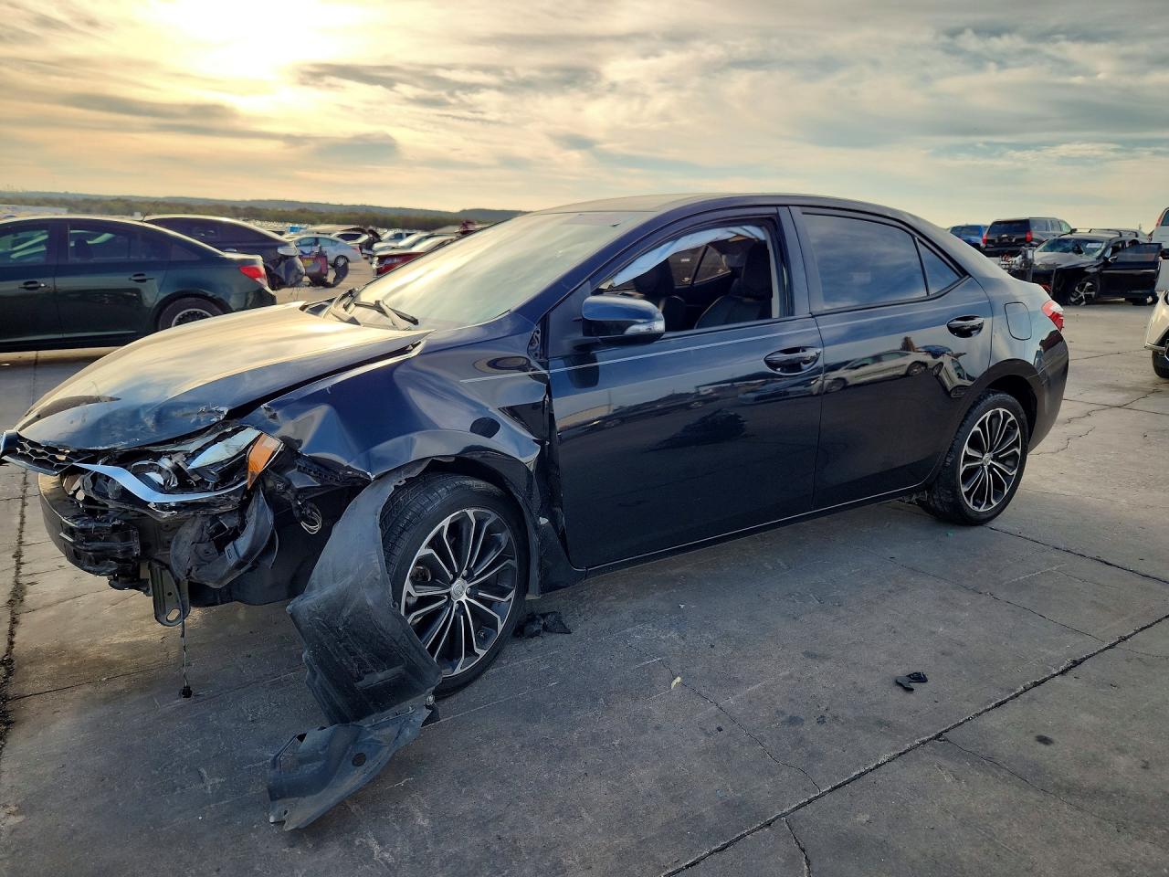 2016 TOYOTA COROLLA S PLUS | 5YFBURHE0GP444254 | UPCARS