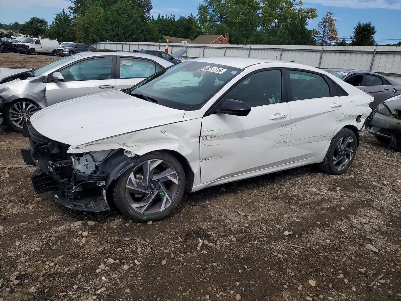 2025 HYUNDAI ELANTRA SEL SPORT | KMHLM4DG7SU043452 | UPCARS