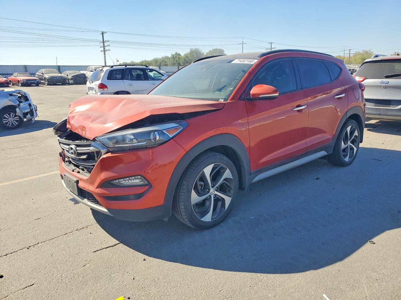 2018 HYUNDAI TUCSON LIMITED | KM8J3CA24JU605822 | UPCARS