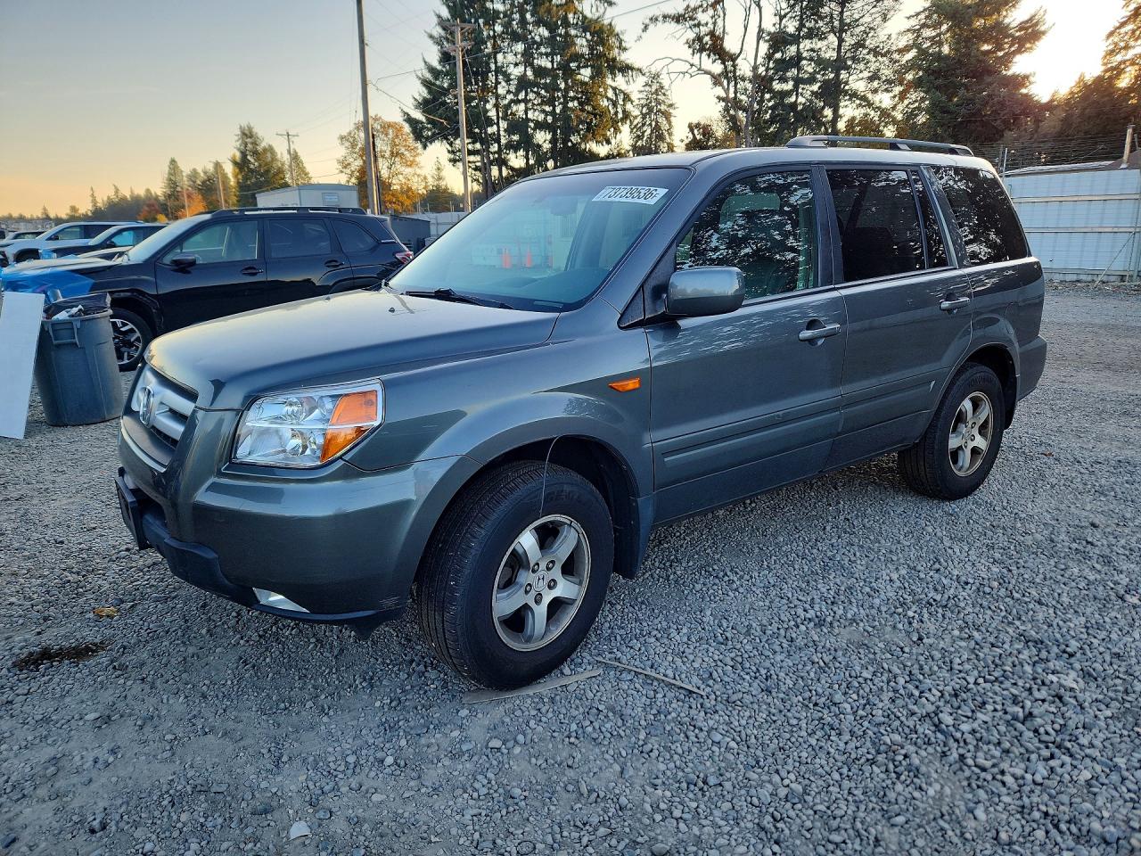 2007 HONDA PILOT EXL | 2HKYF18597H536210 | UPCARS