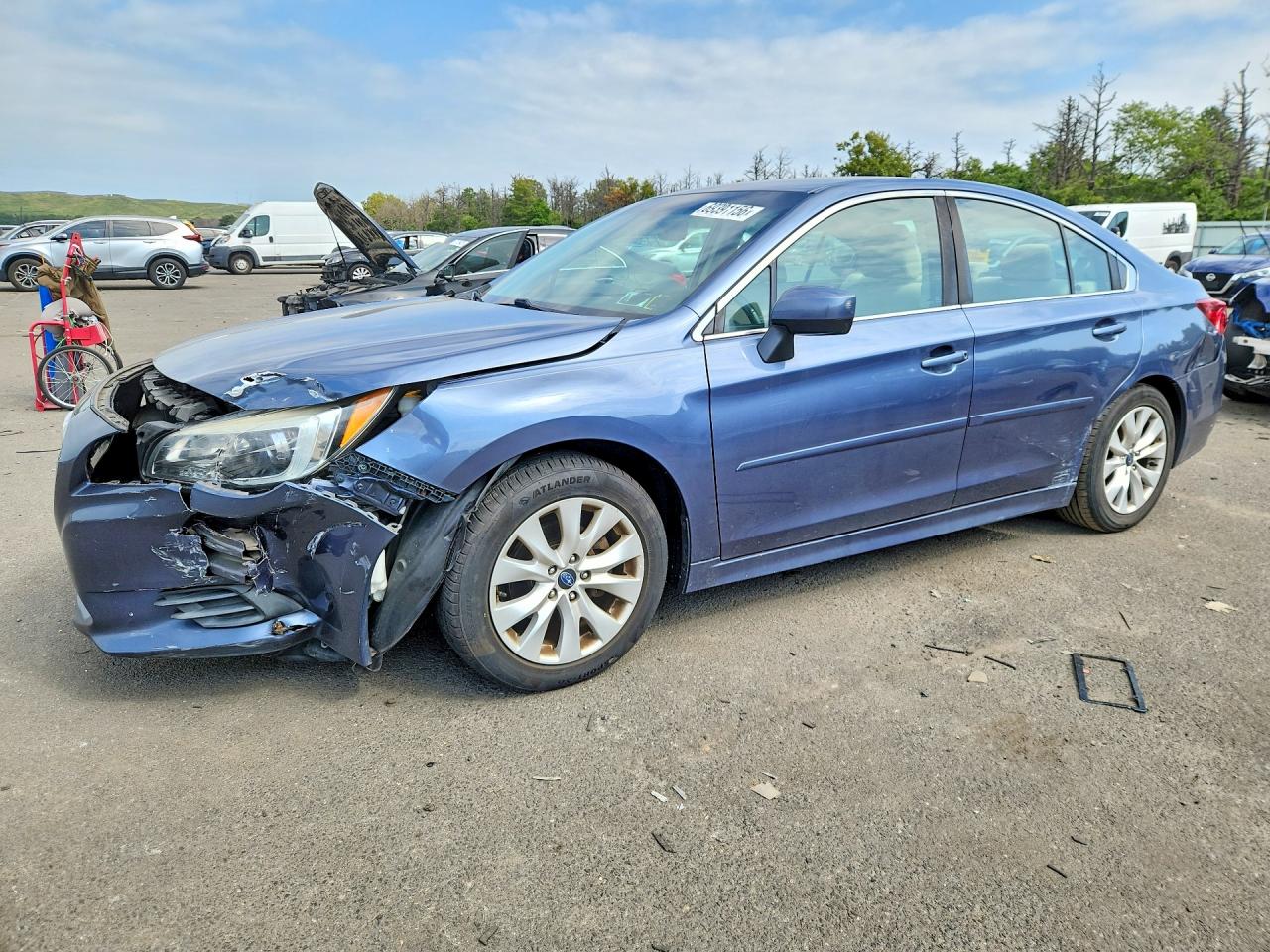 2017 SUBARU LEGACY 2.5I PREMIUM | 4S3BNAC68H3040823 | UPCARS