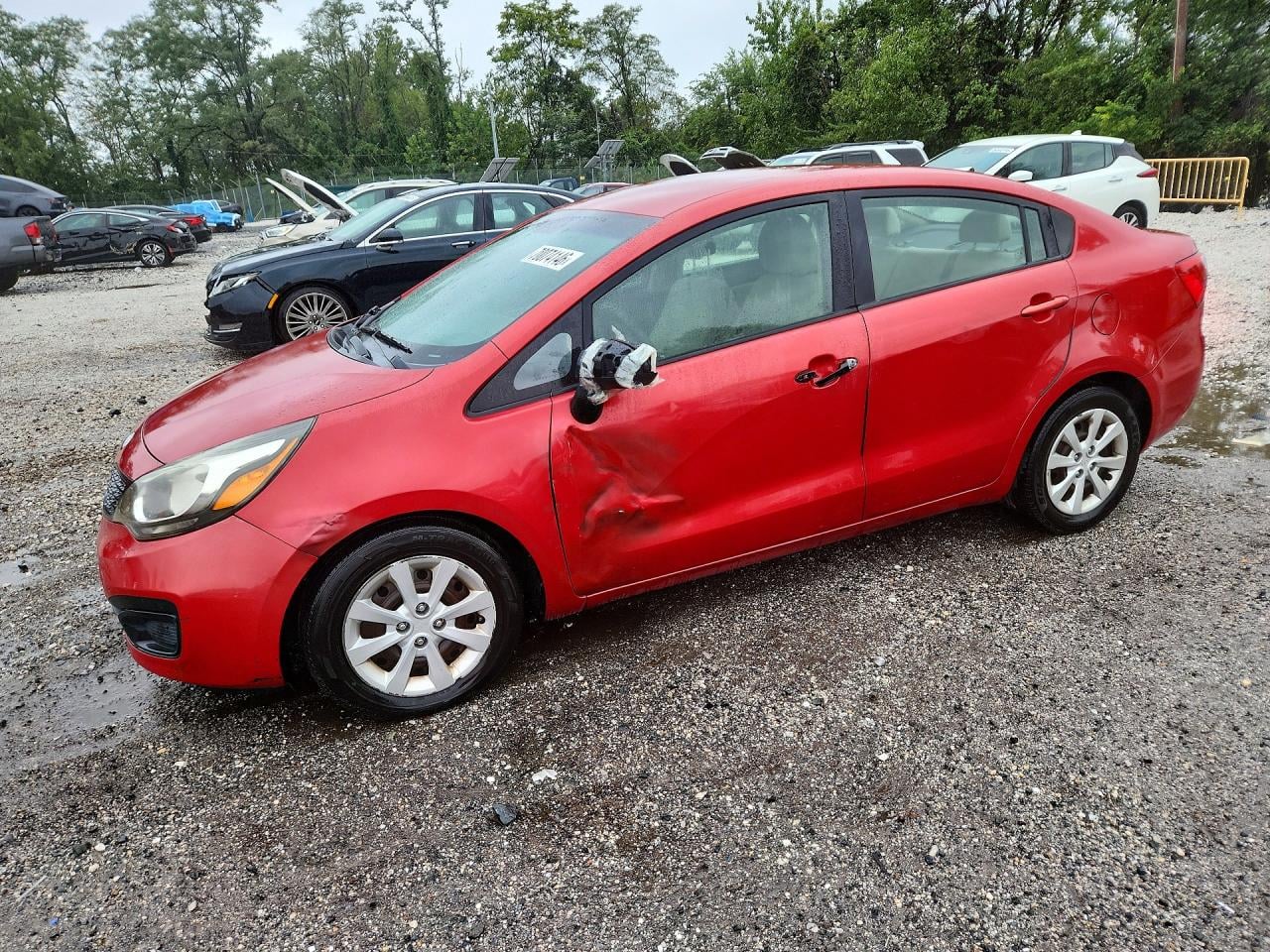 2013 KIA RIO LX | KNADM4A32D6171645 | UPCARS