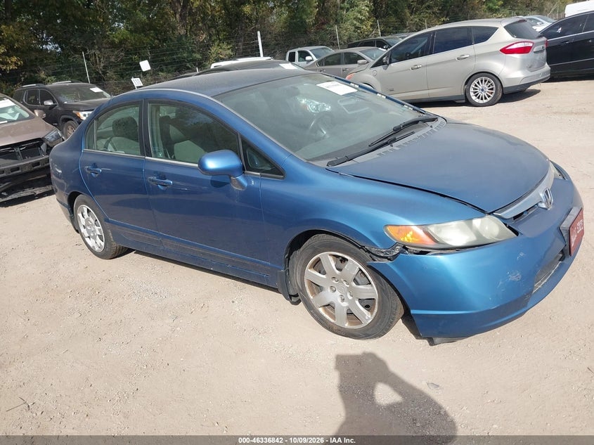 2006 HONDA CIVIC LX | 1HGFA16546L030854 | UPCARS