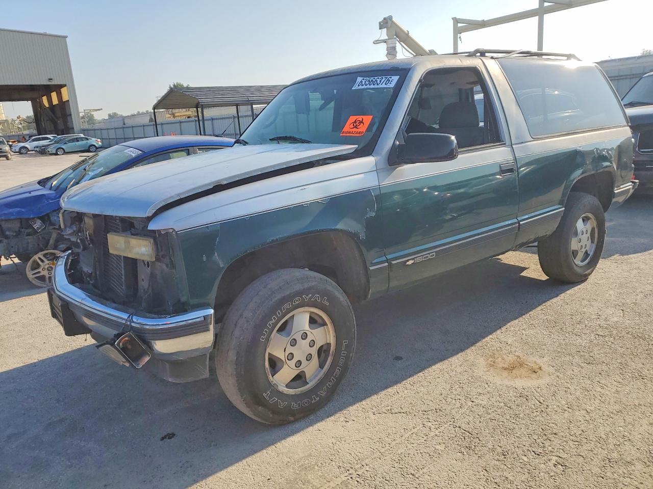 1995 CHEVROLET TAHOE K1500 | 3GNEK18K4SG109868 | UPCARS