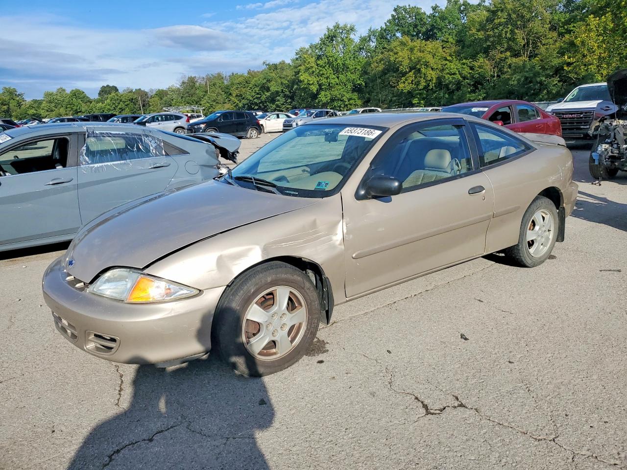 2002 CHEVROLET CAVALIER | 1G1JC124227415843 | UPCARS