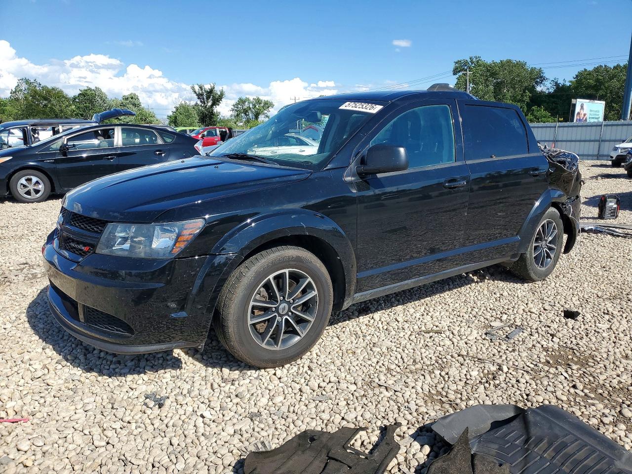 2018 DODGE JOURNEY SE | 3C4PDCAB6JT383547 | UPCARS