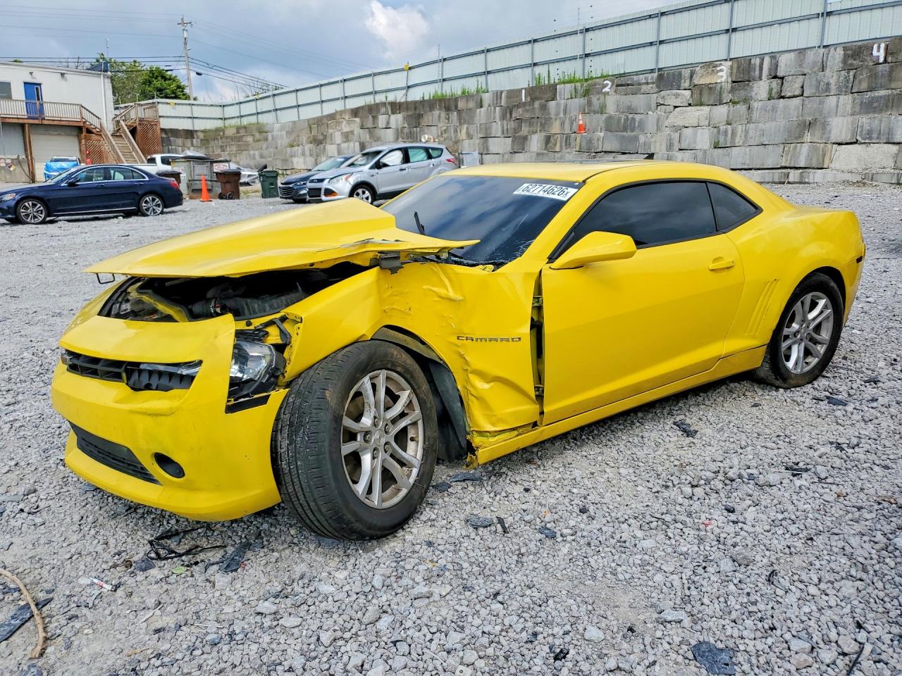 2015 CHEVROLET CAMARO LT | 2G1FD1E38F9247877 | UPCARS