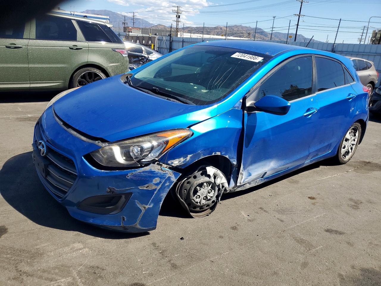 2017 HYUNDAI ELANTRA BASE | KMHD35LH7HU352919 | UPCARS