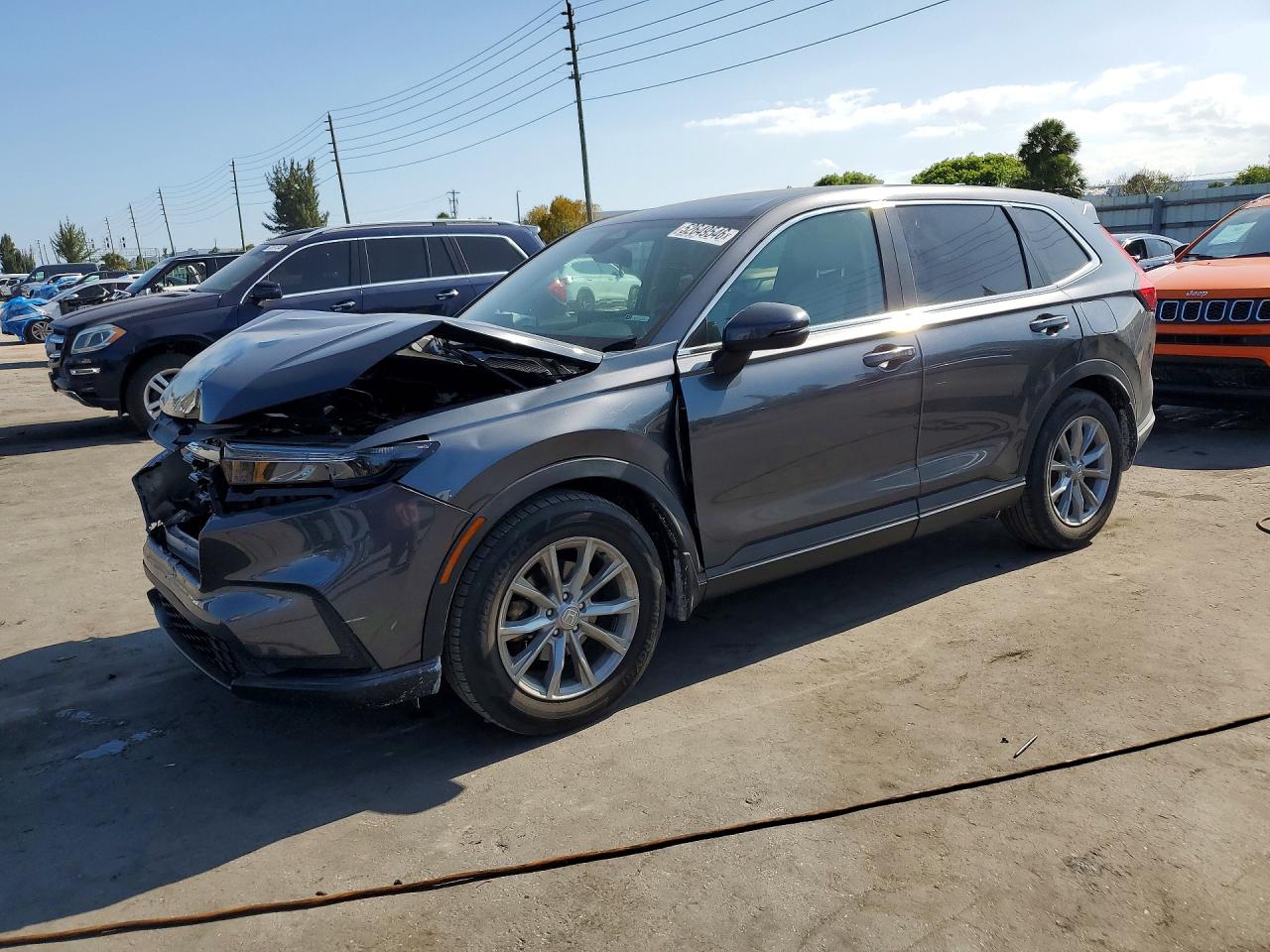 2023 HONDA CRV EX | 2HKRS3H49PH302877 | UPCARS