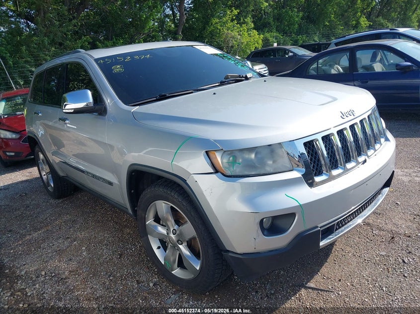 2012 JEEP GRAND CHEROKEE OVERLAND | 1C4RJECT5CC247136 | UPCARS