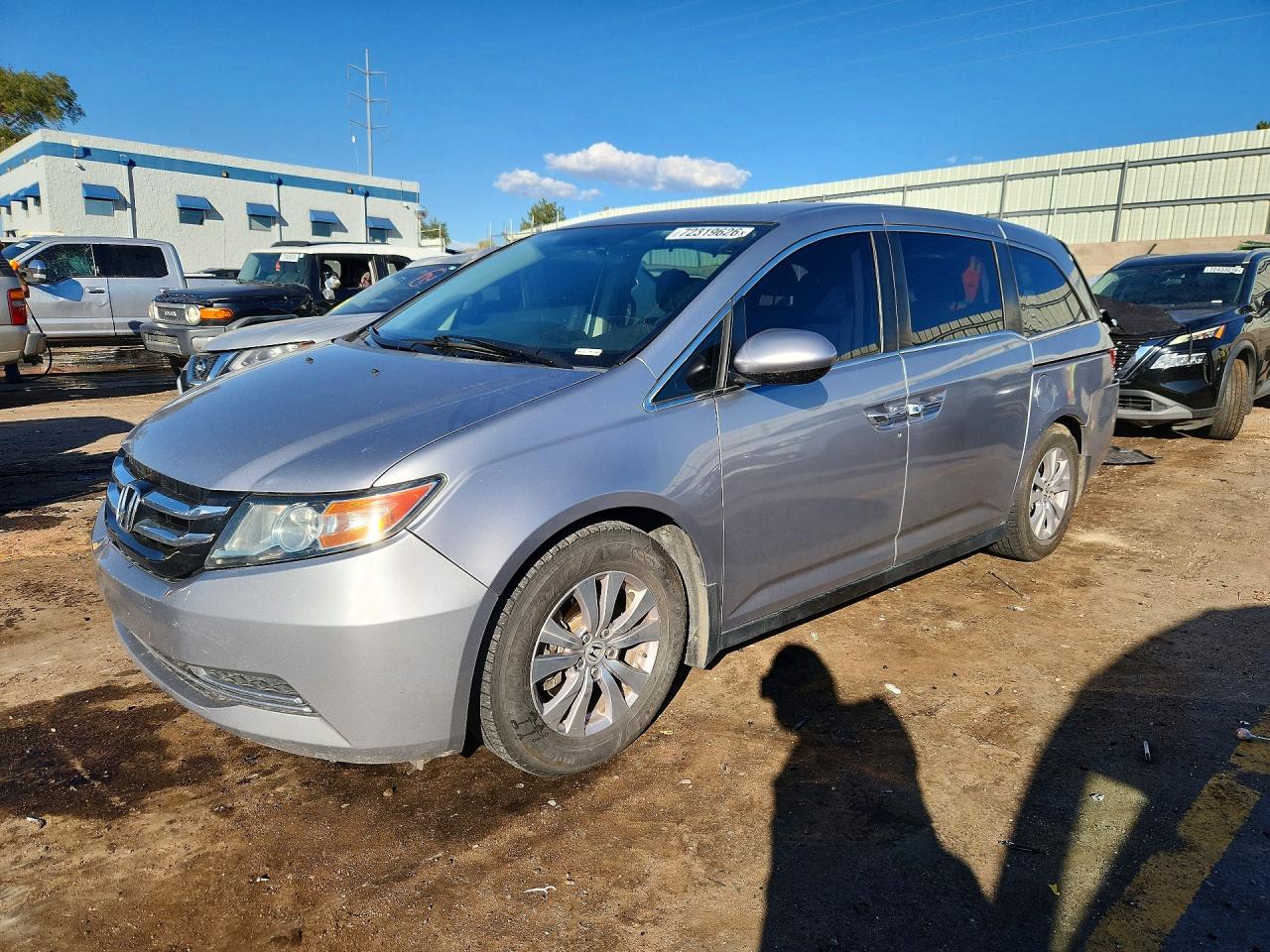 2016 HONDA ODYSSEY SE | 5FNRL5H30GB139146 | UPCARS