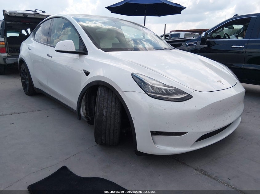 2022 TESLA MODEL Y LONG RANGE | 7SAYGDEE8NF355231 | UPCARS