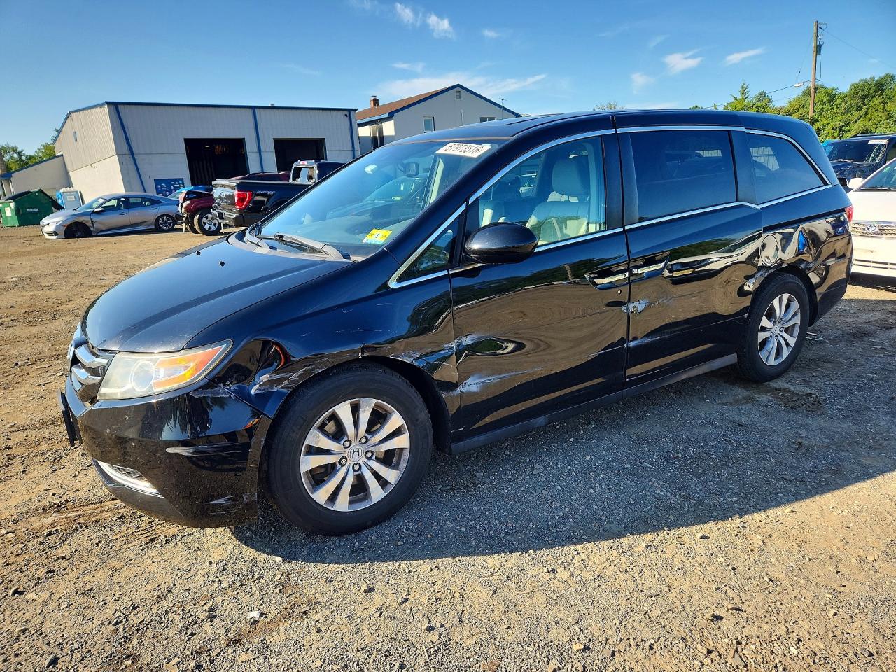 2015 HONDA ODYSSEY EXL | 5FNRL5H68FB050532 | UPCARS