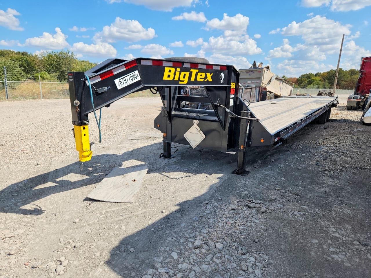 2024 BIG TEX GOOSENECK FLATBED 2023  22GN-40D5A-MRBK EQUIPMENT TRAILER | 16V3F4829R6342117 | UPCARS