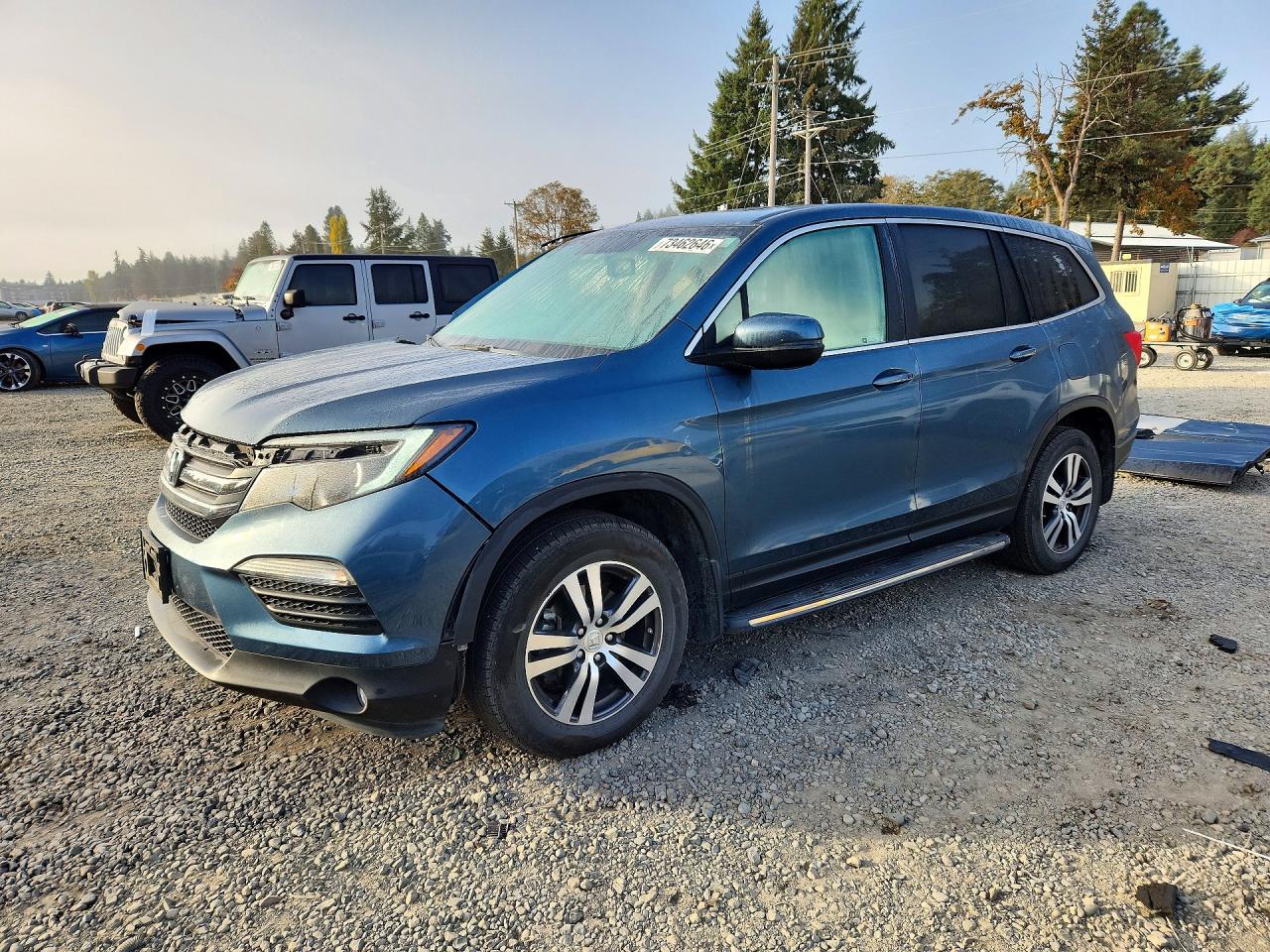 2018 HONDA PILOT EXL | 5FNYF6H51JB035413 | UPCARS