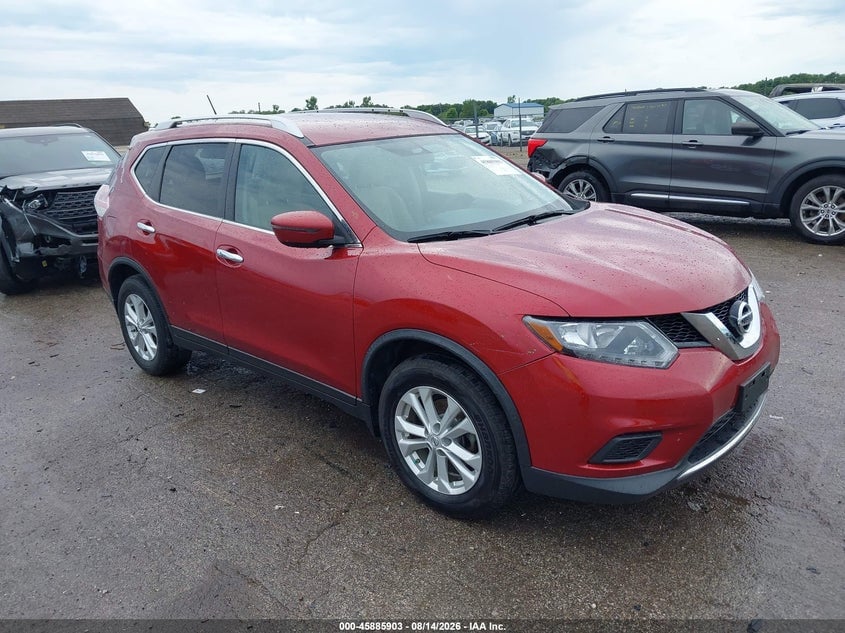 2016 NISSAN ROGUE SV | KNMAT2MT8GP605462 | UPCARS