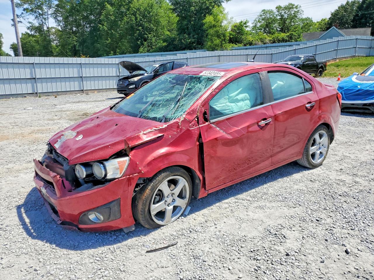 2014 CHEVROLET SONIC LTZ | 1G1JE5SB5E4151605 | UPCARS