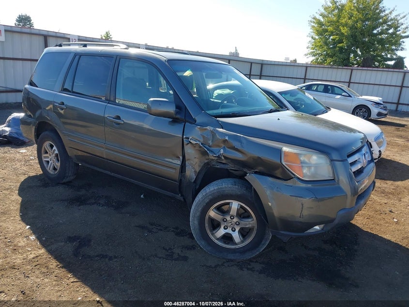 2008 HONDA PILOT SE | 5FNYF18338B045615 | UPCARS
