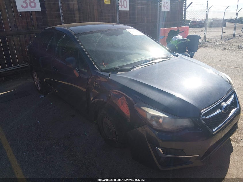 2016 SUBARU IMPREZA 2.0I | JF1GJAA6XGH015689 | UPCARS