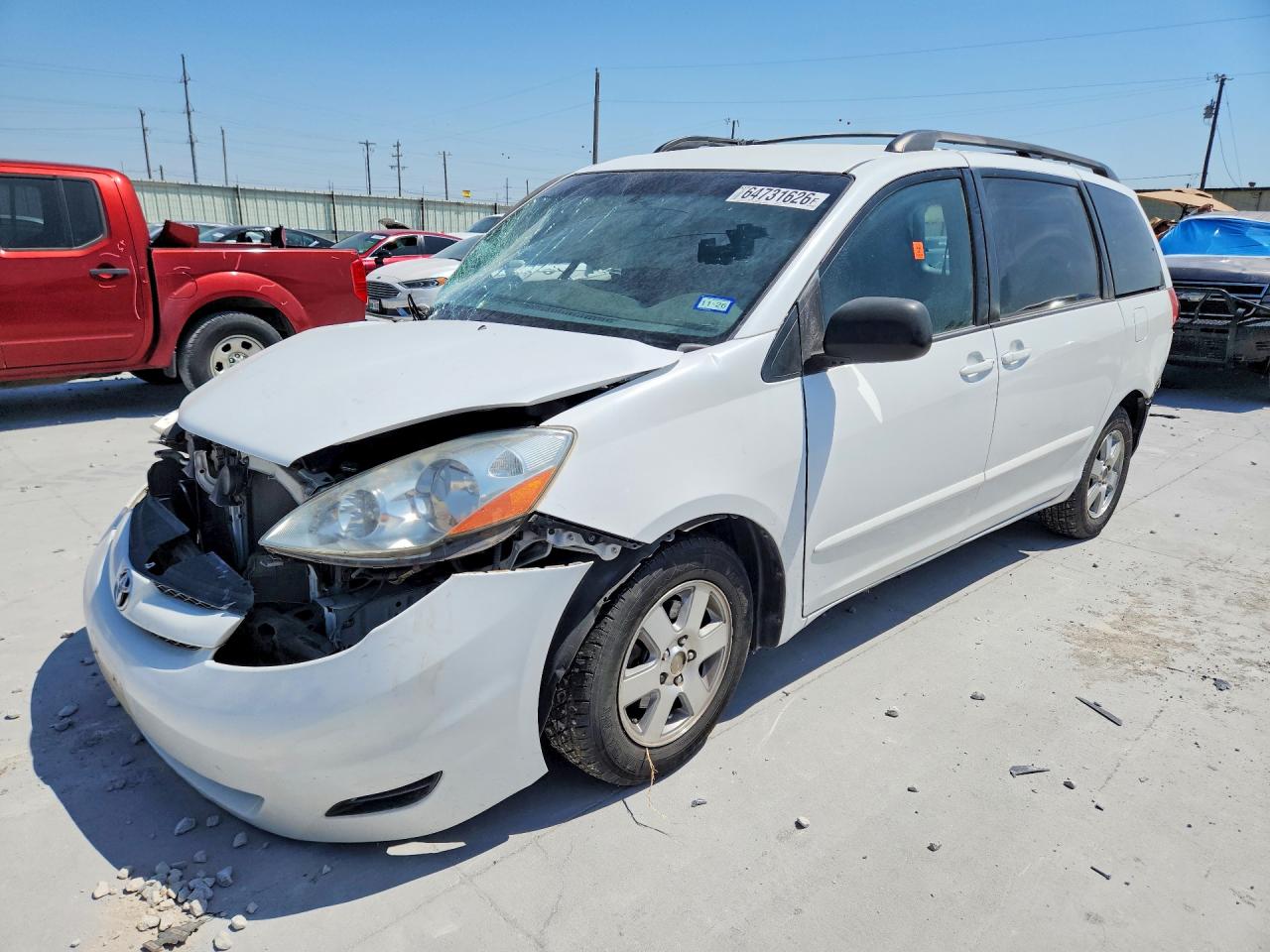 2009 TOYOTA SIENNA LE 8-PASSENGER | 5TDZK23C99S261155 | UPCARS