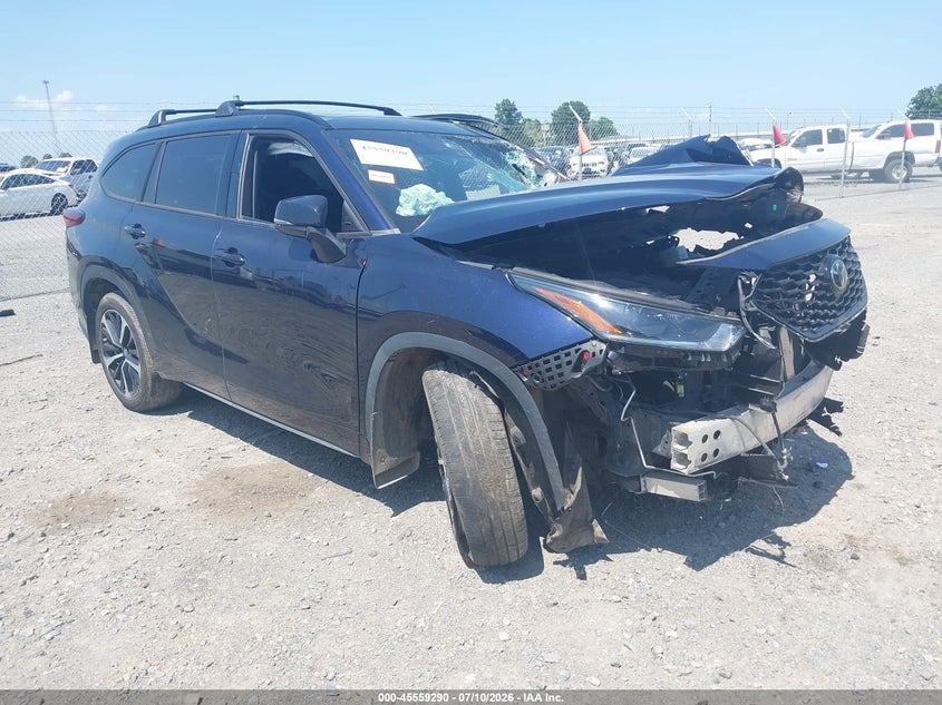 2021 TOYOTA HIGHLANDER XSE | 5TDLZRAH6MS083044 | UPCARS
