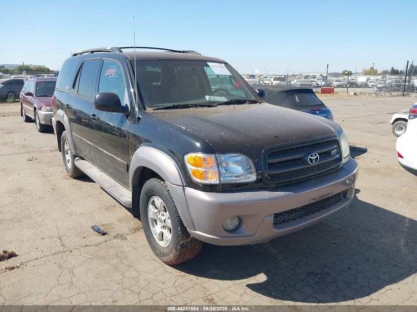 2002 TOYOTA SEQUOIA SR5 V8 | 5TDBT44A82S067858 | UPCARS