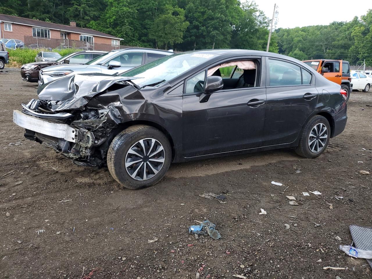 2013 HONDA CIVIC LX | 19XFB2F51DE258334 | UPCARS