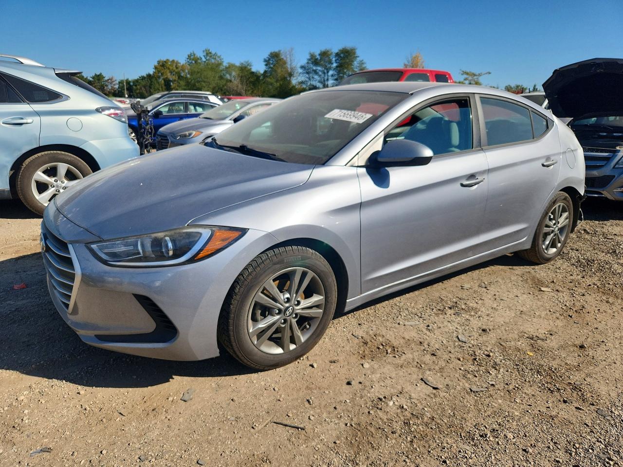 2017 HYUNDAI ELANTRA SE | 5NPD84LF6HH210957 | UPCARS
