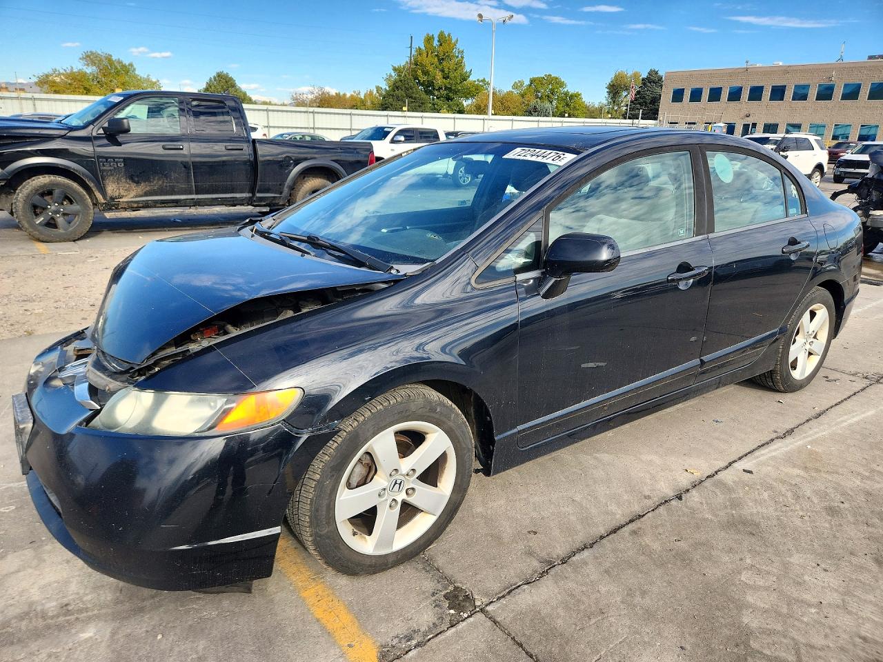 2008 HONDA CIVIC EX | 1HGFA16888L007400 | UPCARS