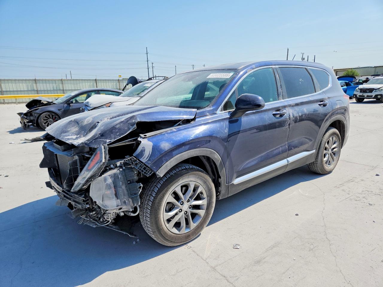2019 HYUNDAI SANTA FE SE | 5NMS2CADXKH086149 | UPCARS